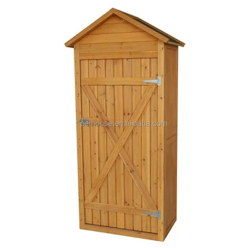 Outdoor Wood Storage Cabinets