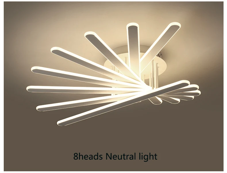 Luzes de Teto para Sala Lâmpada do Teto Setor Nova Chegada Estar Quarto Iluminacion Ac85-265v Superfície Montado Fixtuers Led 11 Luzes e Iluminação