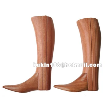 wooden boots