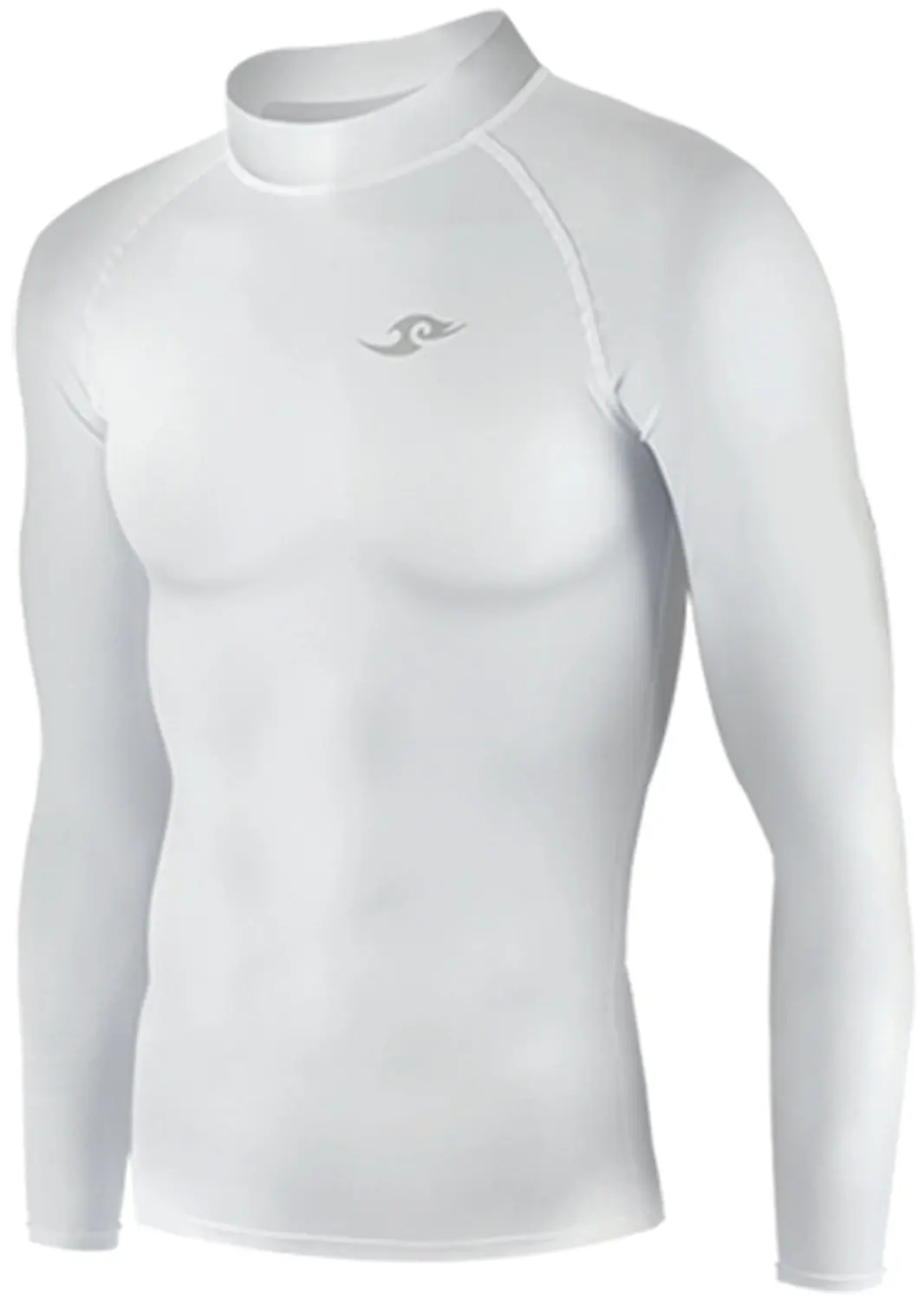 New 010 Take Five Skin Tight Compression Base Layer Grey Running Shirt Mens S Xl