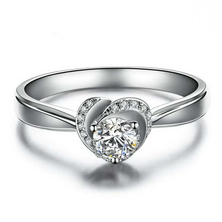 

925 sterling silver ring 029, N/a