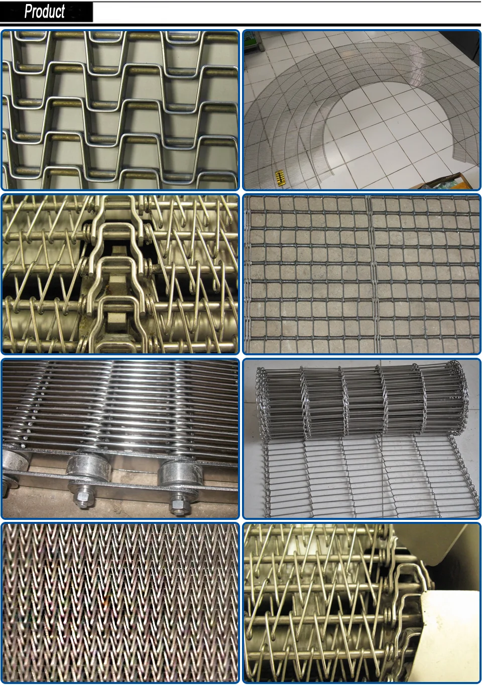 Stainless Steel Herringbone Conveyor Belt With Baffle - Buy Stainless ...