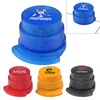 Hot selling office stationery fancy style competitive price eco-friendly ABS plastic round stapleless stapler for promotion