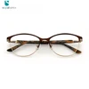 Glasses French Eyeglass Brands Oem beautiful Women Flexible Eyewear Frame Optical