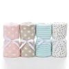 New Designs Stripe and Star printed Coral fleece Baby Blankets Soft Warm Blanket
