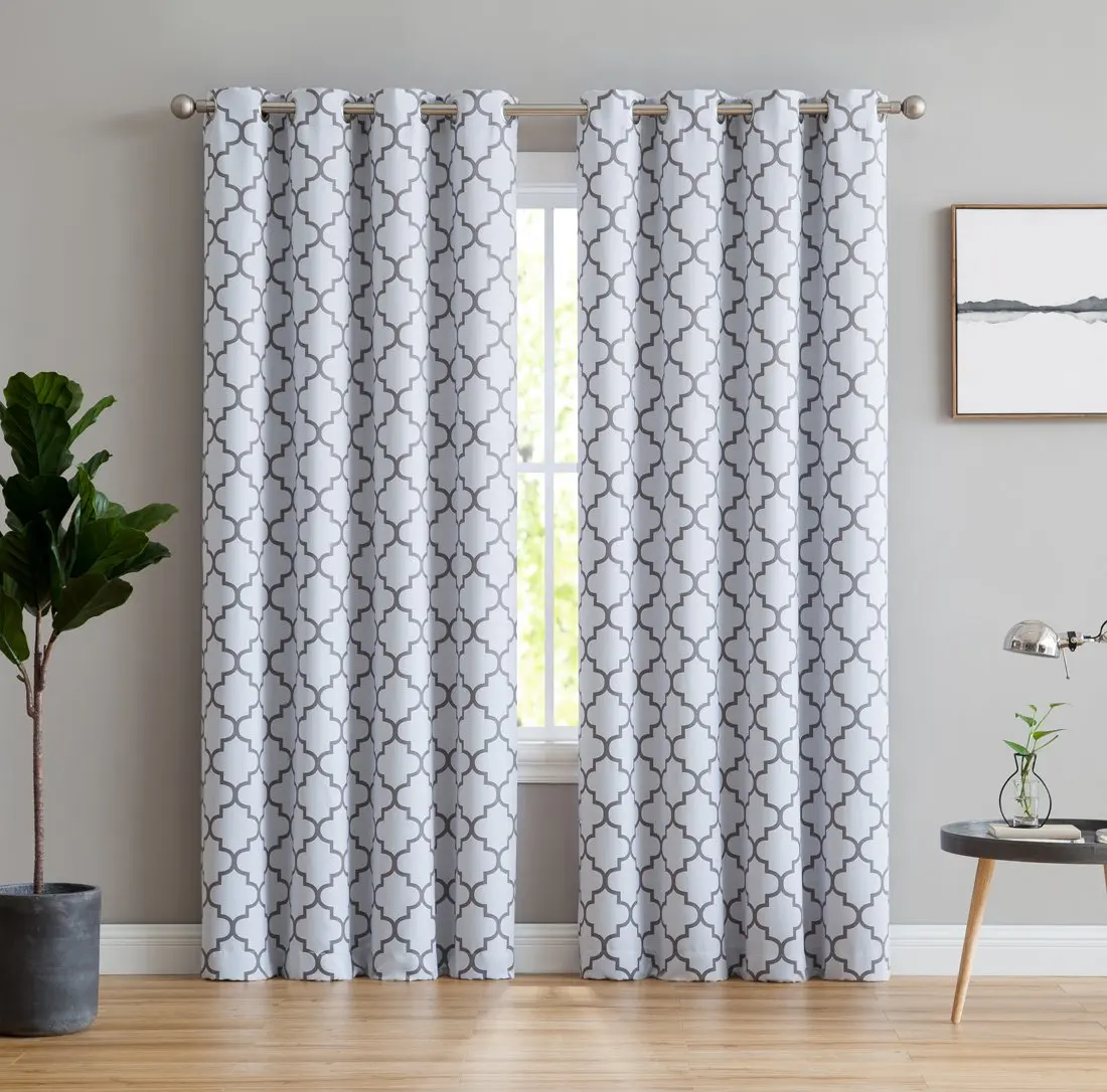 Cheap Grey Blackout Curtains