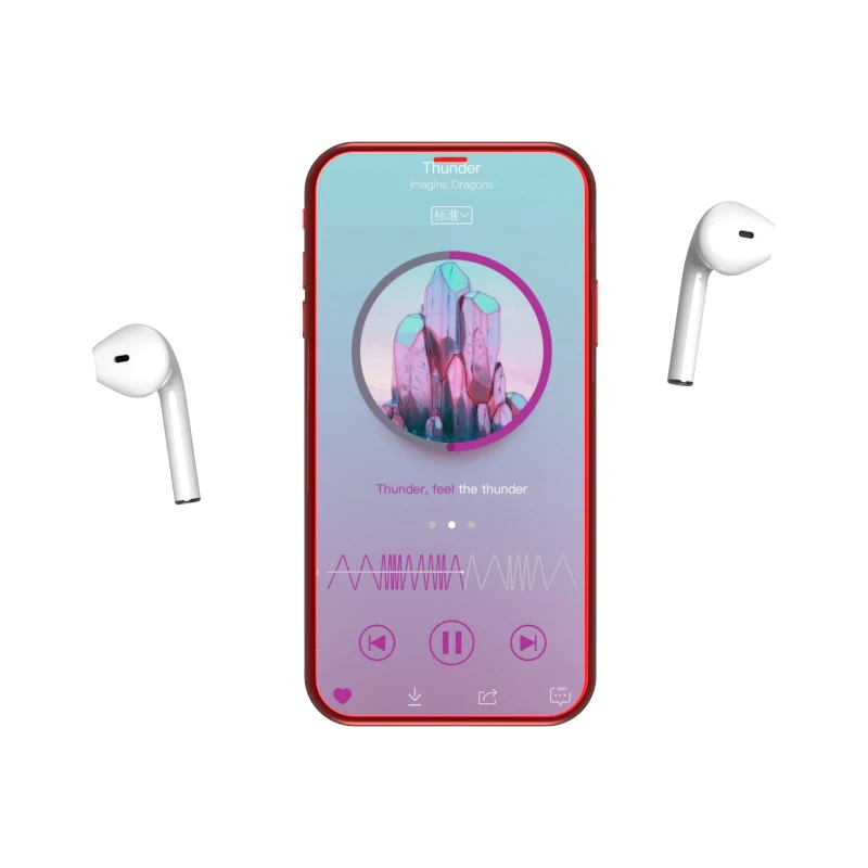 

i7s /i9s wireless bluetooth headset with charging case, Custom color