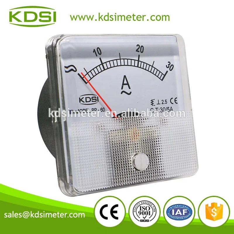 20 Years Professional Manufacturer Bp60 Ac30/5a Panel Analog Ac