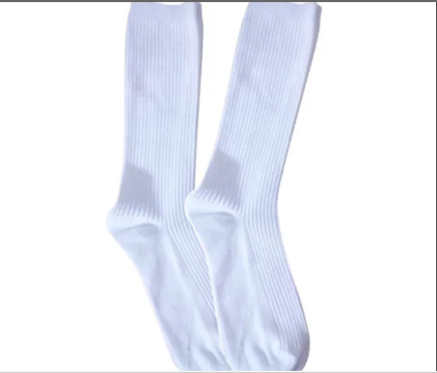 

knit Wholesale cotton men Bulk Plain white Blank Socks For Sublimation, Grey;black;white;red