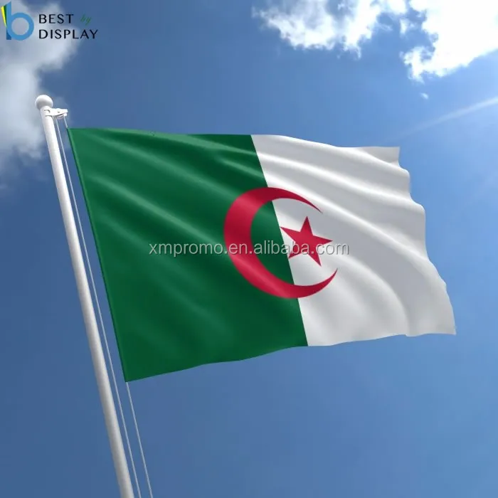 Sản xuất Polyester cờ nước Algeria tại đây đang càng trở nên phát triển hơn bao giờ hết. Với công nghệ tiên tiến, chất lượng tốt và giá cả phải chăng, các nhà sản xuất đang chiếm được lòng tin nhiều khách hàng không chỉ trong nước mà còn cả ngoài biên giới. Hãy xem hình ảnh cờ Polyester Algeria để cảm nhận sự tuyệt vời của sản phẩm này.