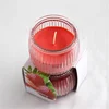 New Home Wedding Party Decor High Quality Luxury Glass Scented Candles