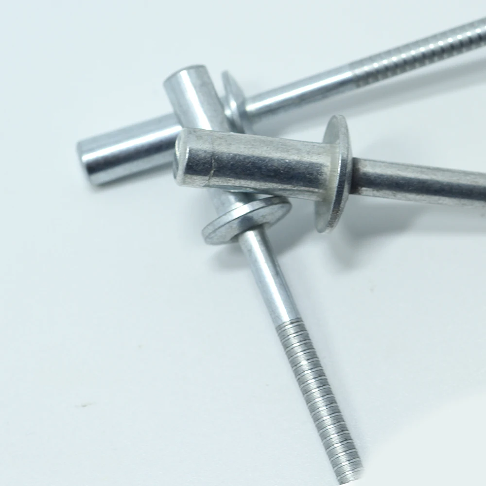 BOTTEN 100pcs 1/8x1/4 Stainless Steel Blind Pop Rivets - 3.2x6mm Open End Rivets For DIY & Automotive