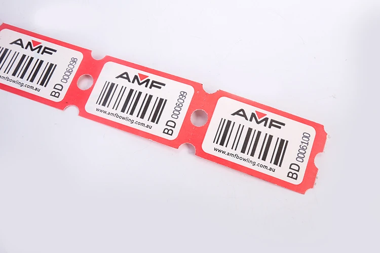 redemption tickets