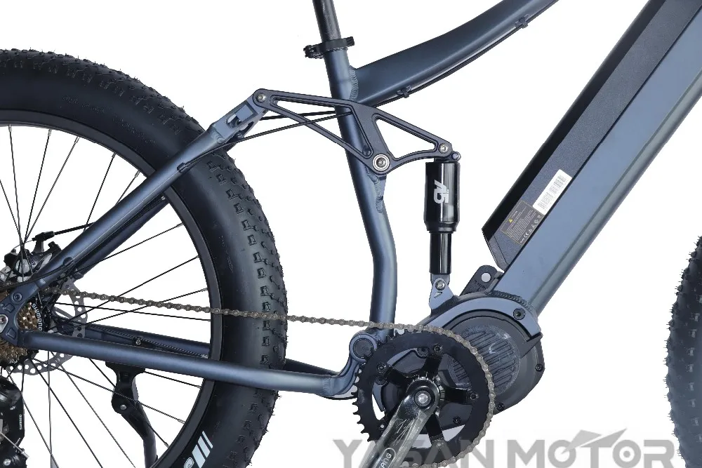 Kenda 26*4.0" road type Fat Tire Mountain Electric Bike With Full