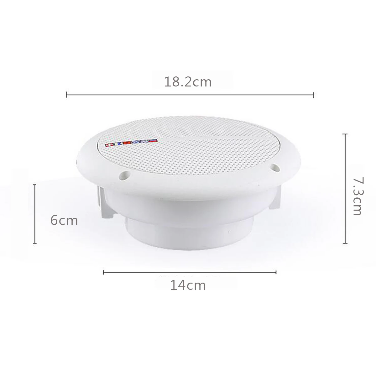 

Free Ship 2Pcs Waterproof Ceiling Speaker Systems 2-Way Mount Home Theater Loundspeaker In-Wall/Boat/Car/Marine Music Player