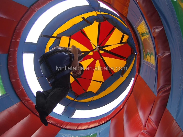 Hot Sellling Safe Attractive Interactive Games Adult Commercial Bounce House Inflatable Airborne Adventure