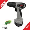 EBIC power craft 12V UL Approved Cordless Drill Li-ion battery