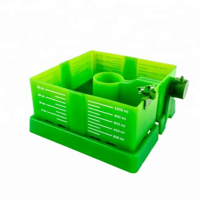 

Square Flood Drip Shield 6 inch Drip Cap, Green