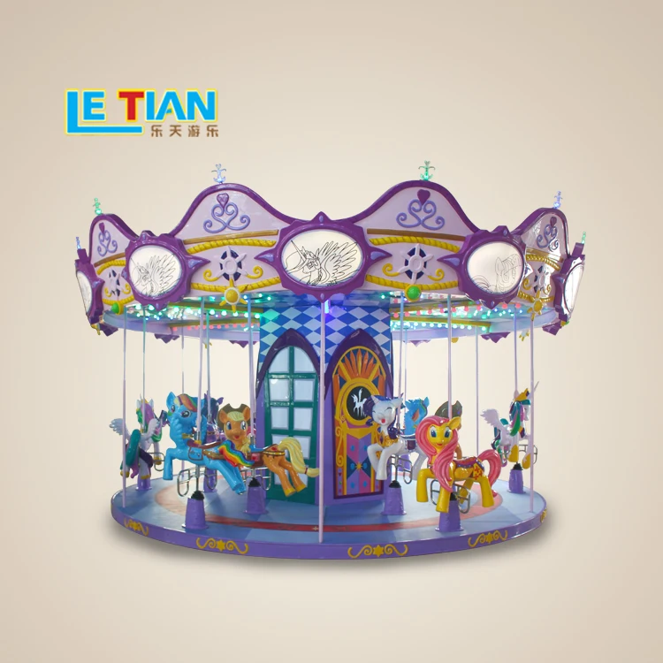 Amusement Park 24 seats 12 seats Carousel Horses Ride for sale