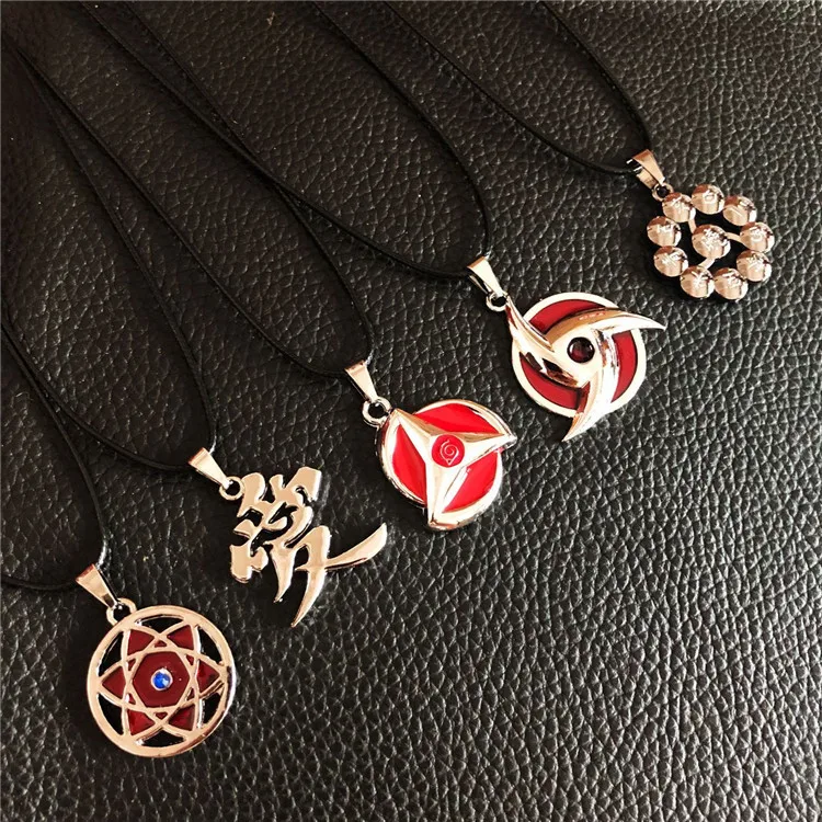 

Anime Hokage Kakashi Uzumaki Sharingan Necklace