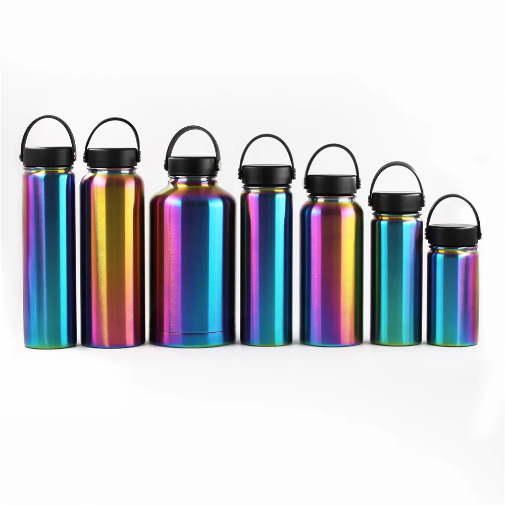 BPA FREE Stainless Steel Water Bottles Double Wall Insulated Sport Water Bottle With Twist Lid Vacuum Flasks For Sale