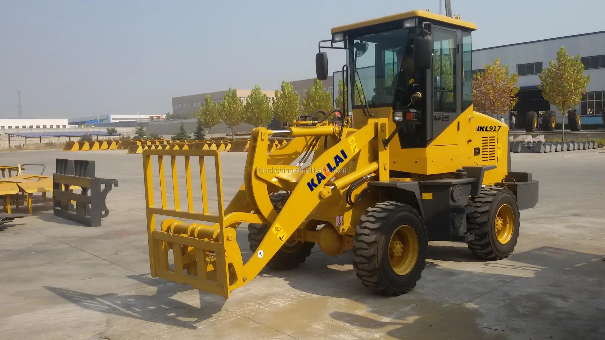 Construction Machine Mini Loader Kl917g 1 Ton Small Wheel Loader For