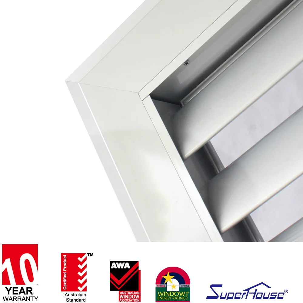 Special Aluminium exterior aluminium vented loure door with Chinese Best workmanship