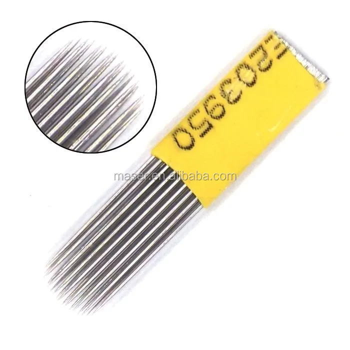 Tattoo Needle 7m1 9m1 13rm 15m1semi Permanent Makeup Microblading Blade