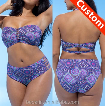 african print bathing suit plus size