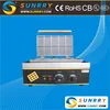 Commercial snack machine automatic electric rectangle 10 egg cake waffle maker