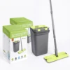 2019 new design Hand free flat cleaning mop and bucket set