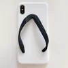 Slipper Phone Case for iPhone Xs Max New Unique 3D Silicone TPU Slipper Phone Case for iPhone Xs Max