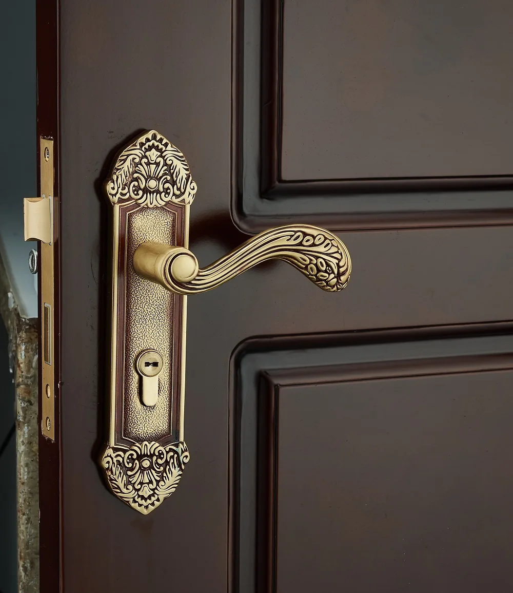 brass interior door handles
