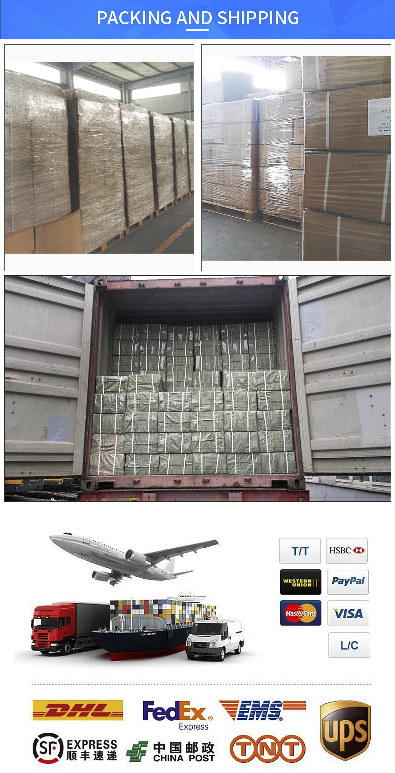 Packing and shipping 