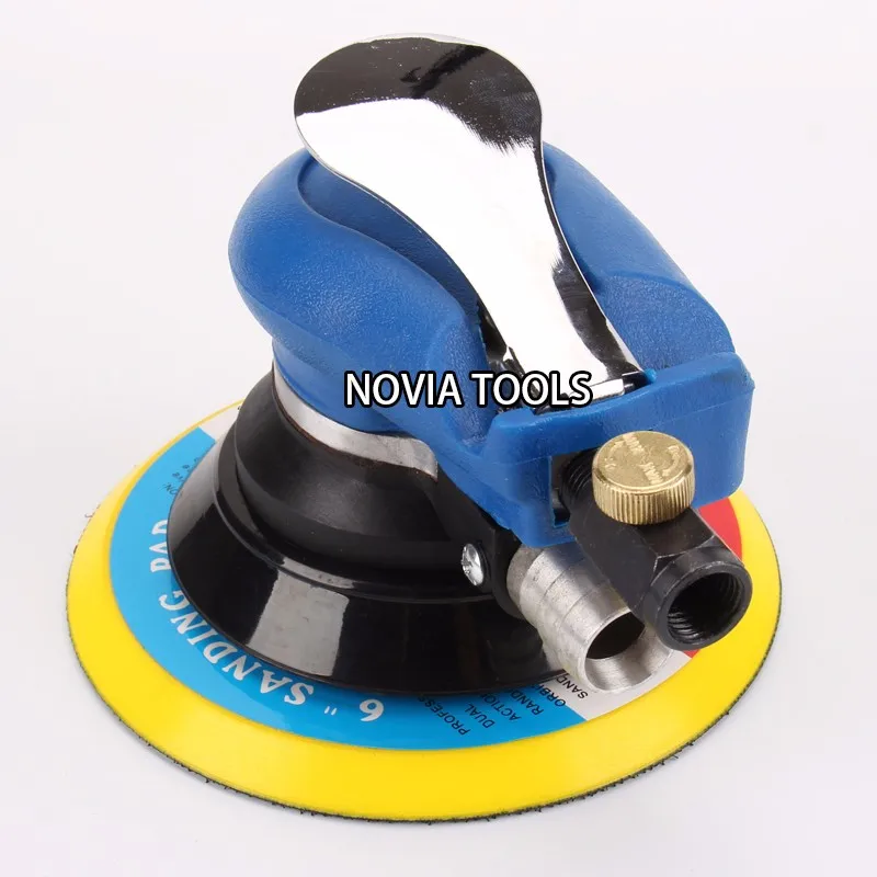 Vacuum Assisted Dualaction Orbital Air Palm Sander With Builtin Dust