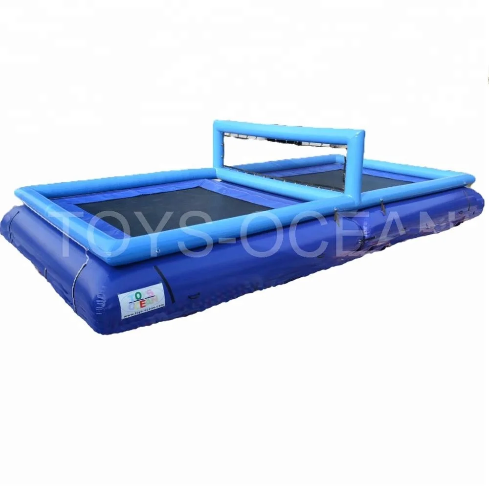 

Beach Sport Game Inflatable Water Volleyball Trampoline Court