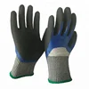 Level 5 HPPE Breathable Double Dipped Latex Nitrile Waterproof Glass Industrial Work Cut Resistant Protective Gloves