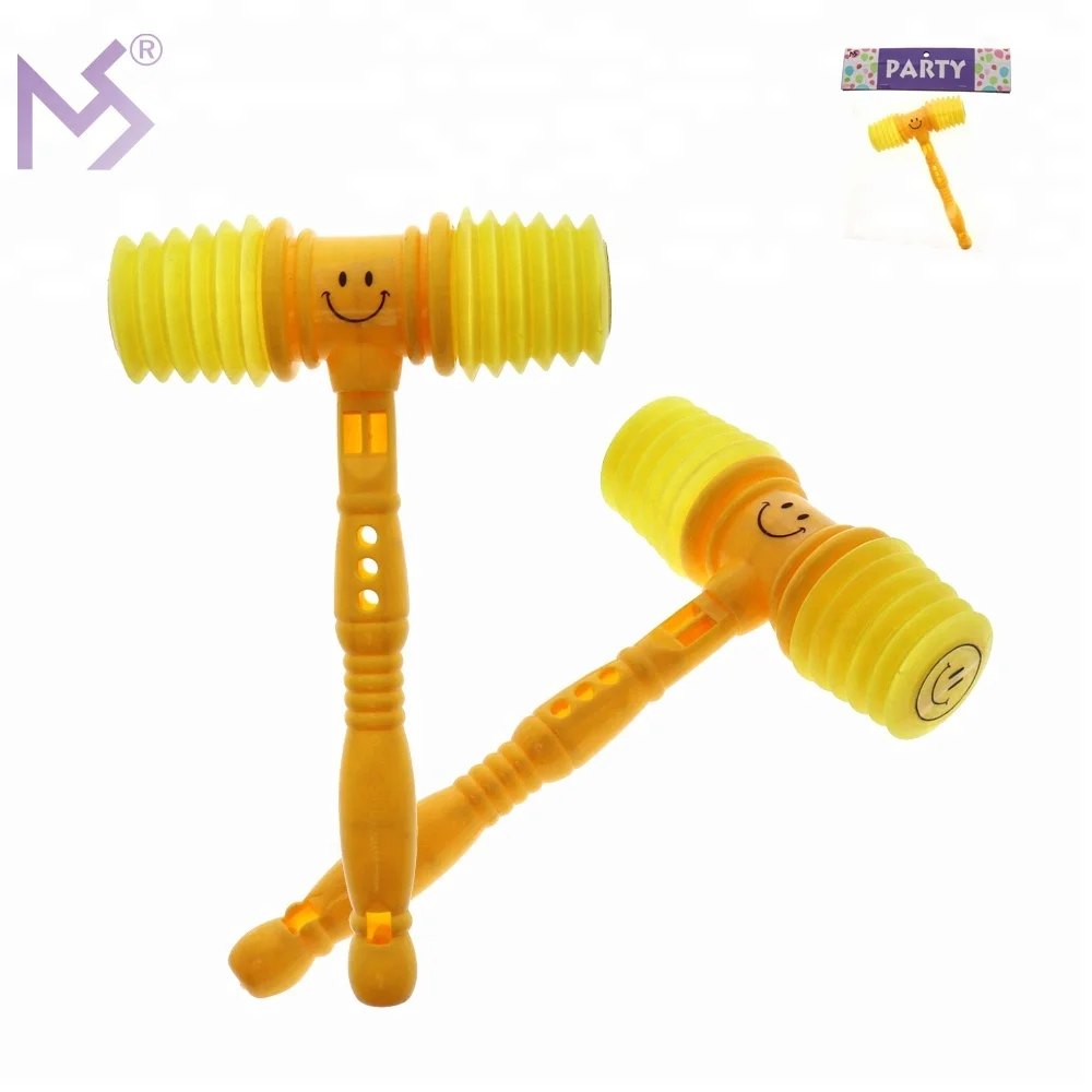 Hot sale china toy BB plastic hammer toy with sugar tube