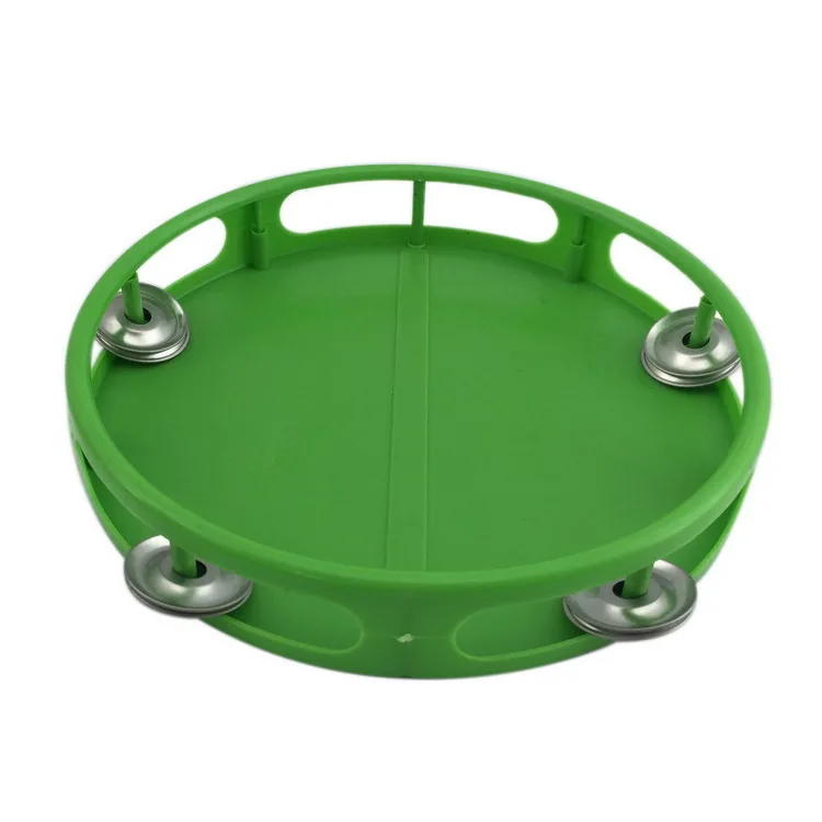 Wholesale Custom Logo Tambourine Toy Kids Cartoon Plastic Tambourine