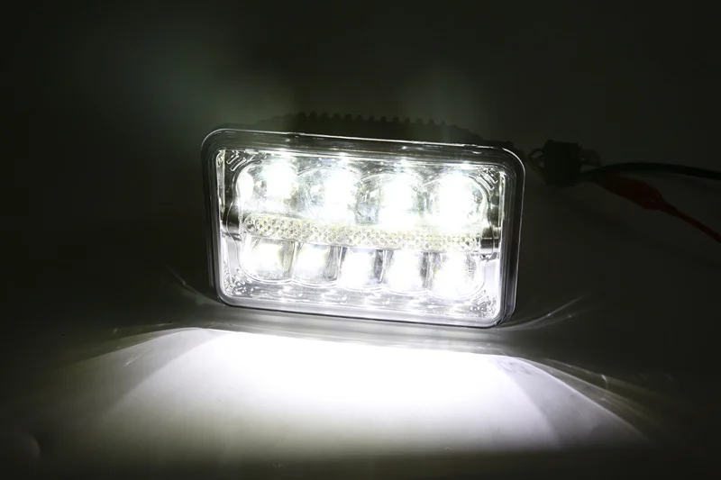 4x6 led 頭燈 led燈摩托車 led燈方形大燈密封光束 led 工作燈用於