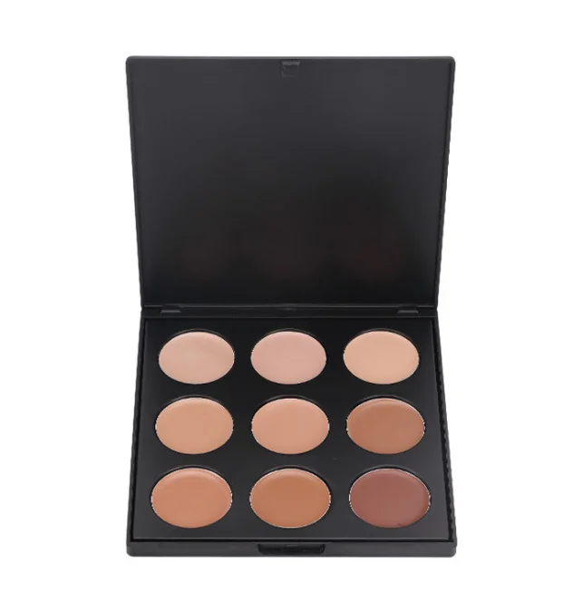 

Wholesale private label waterproof long lasting 9 colors natural cosmetic cream concealer, N/a