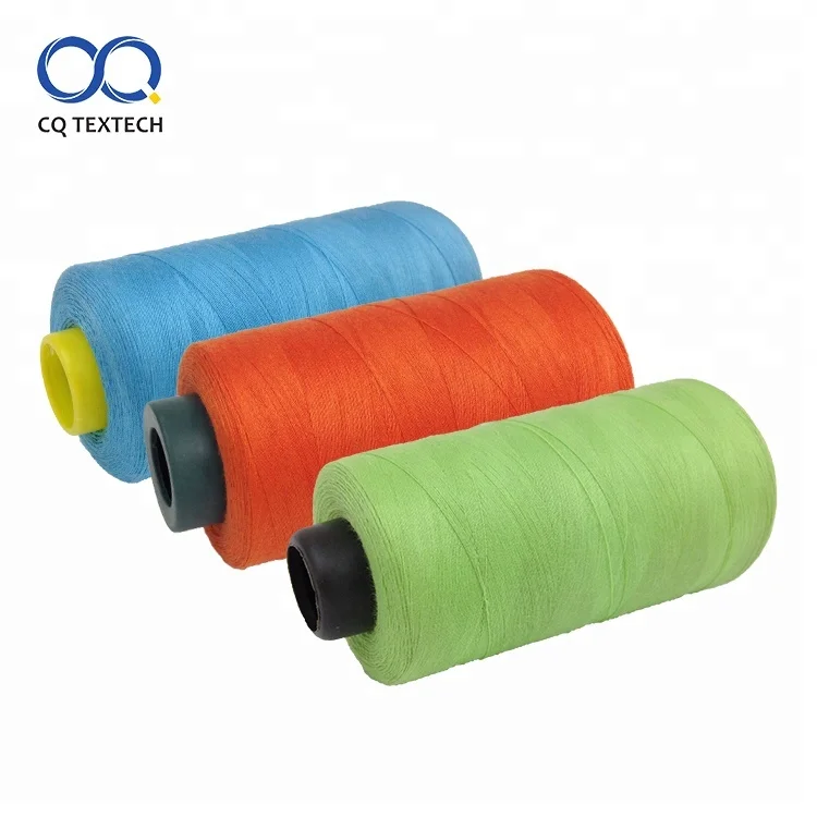 
High Tenacity Recycled 100 Spun Dyed Sewing Polyester Thread 
