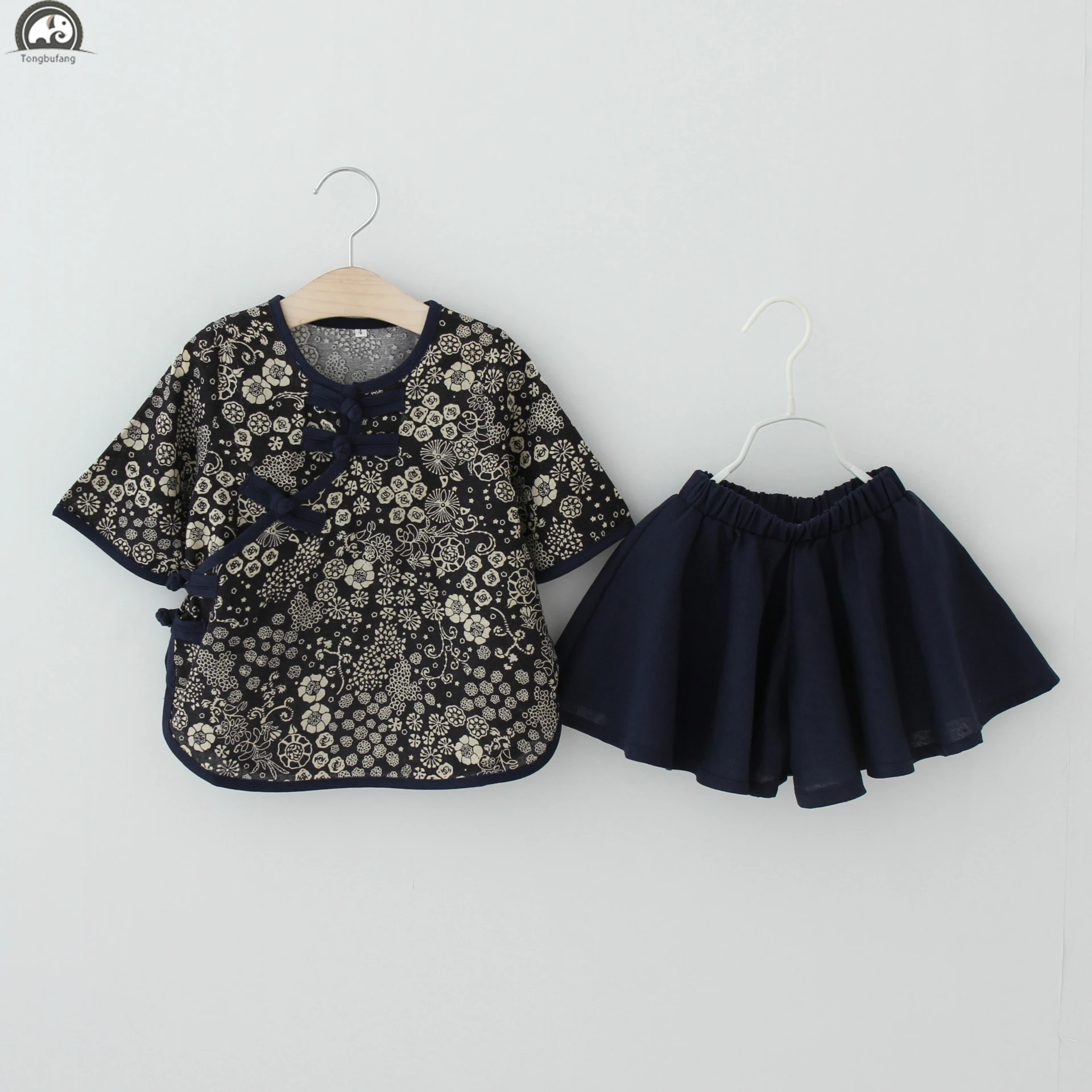 
children clothes cotton and crepe chinese traditional clothing costume cheongsam kids hanfu dress 