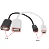 USB 2.0 A Female to Micro B Male Adapter Cable Micro USB On The Go OTG Cable