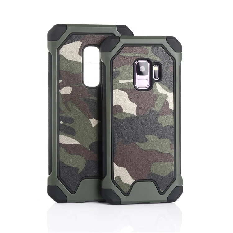 

Camouflage Heavy Duty Phone Back case cover for samsung S9 Plus Note 8 S8 plus