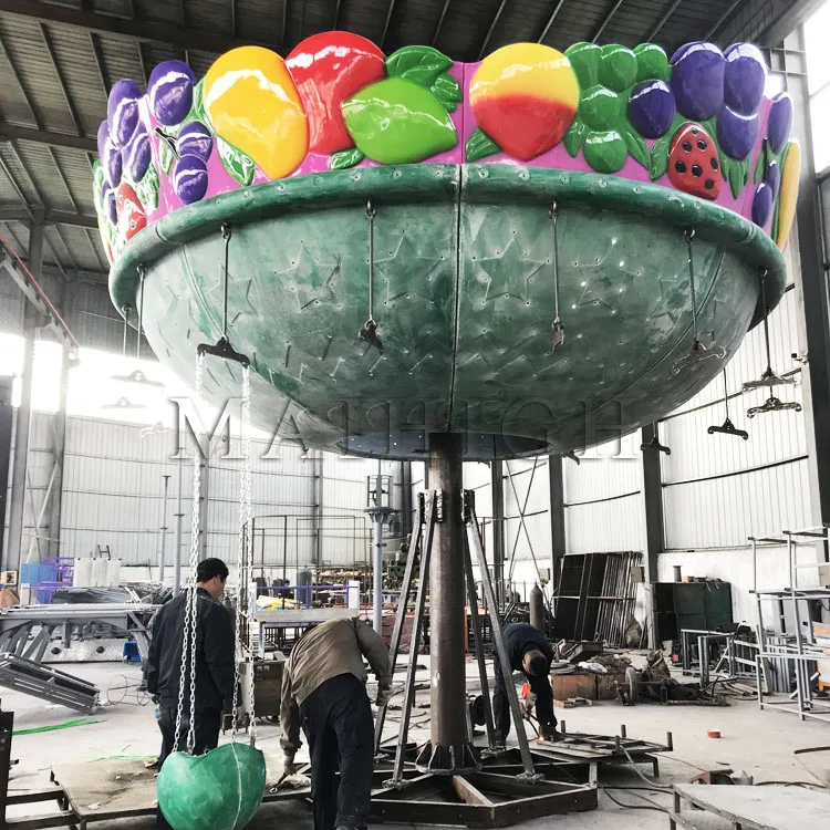 Carnival games children equipment watermelon flying chair for sale.jpg