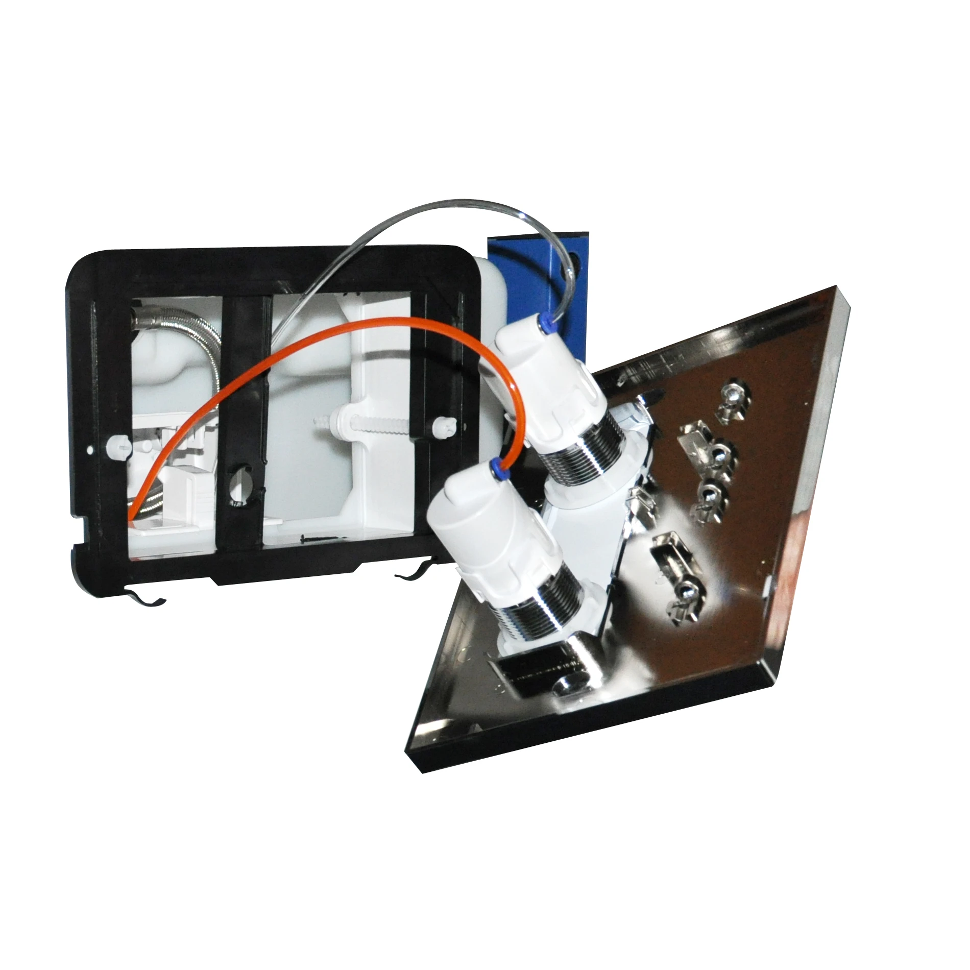 pneumatic flush tank