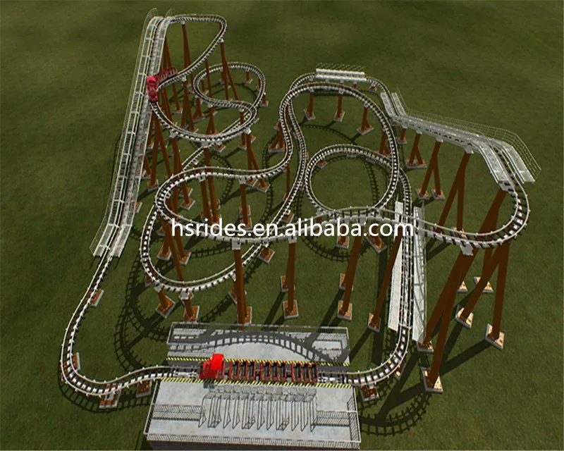 Thrilling Amusement Rides - Experience the Mine Roller Coaster