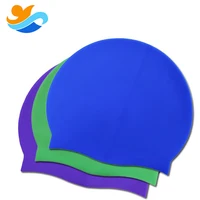 

Best custom logo printing silicone swim caps for Adult