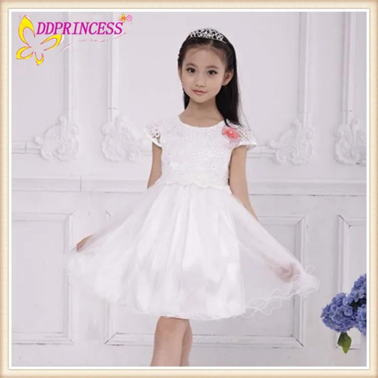 white barbie frock